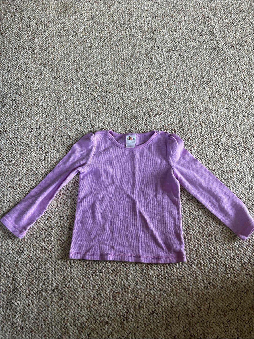 Circo Purple Lavender Long Sleeve Girls Top